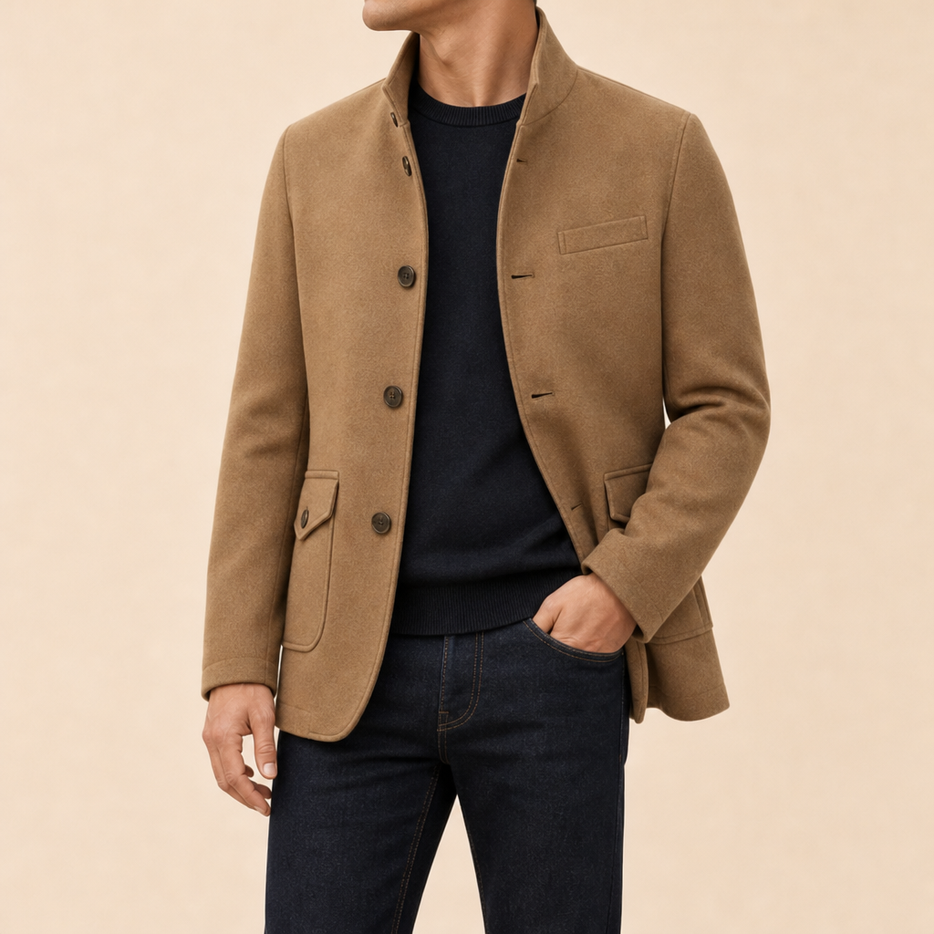 Holden Tailored Wool Coat