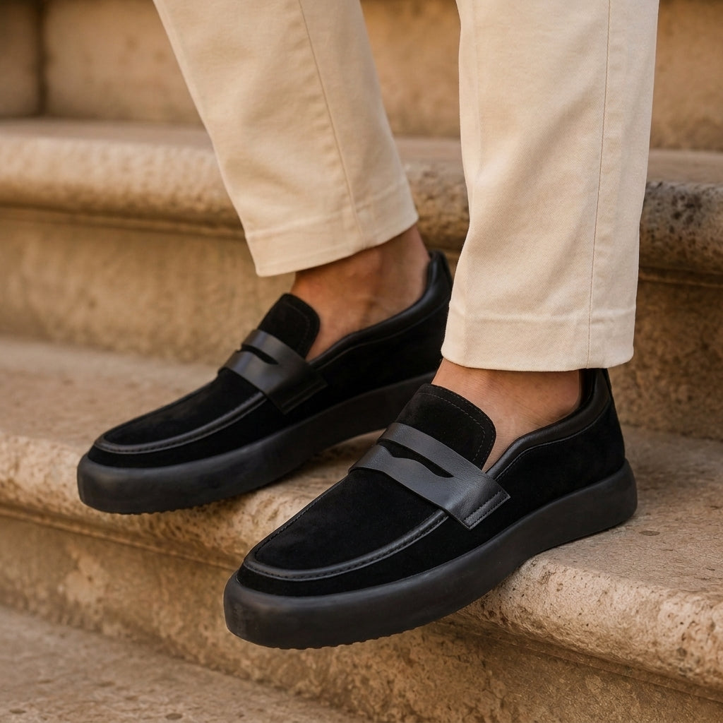 Lander Suede Loafers