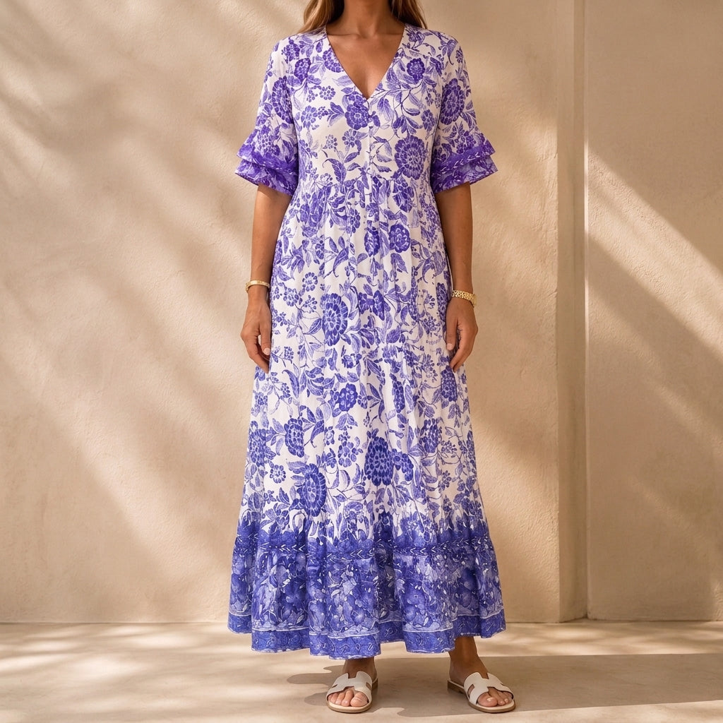 Abilene Tiered Maxi Dress
