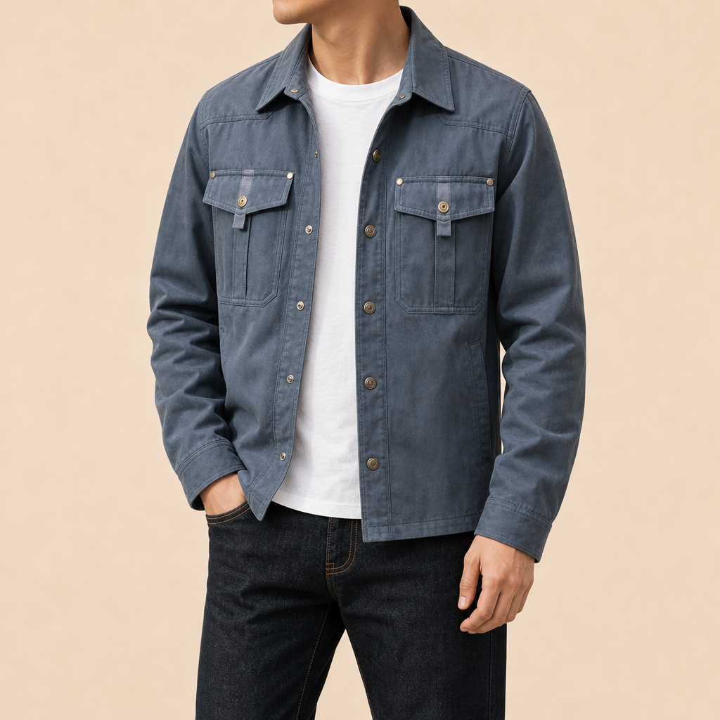 Granger Flannel-Lined Shirt Jacket