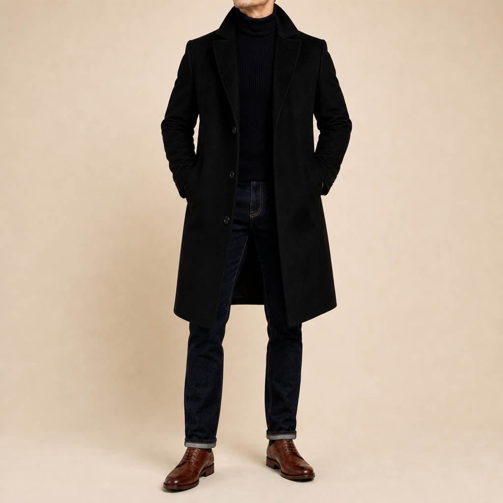 Dillon Wool Overcoat
