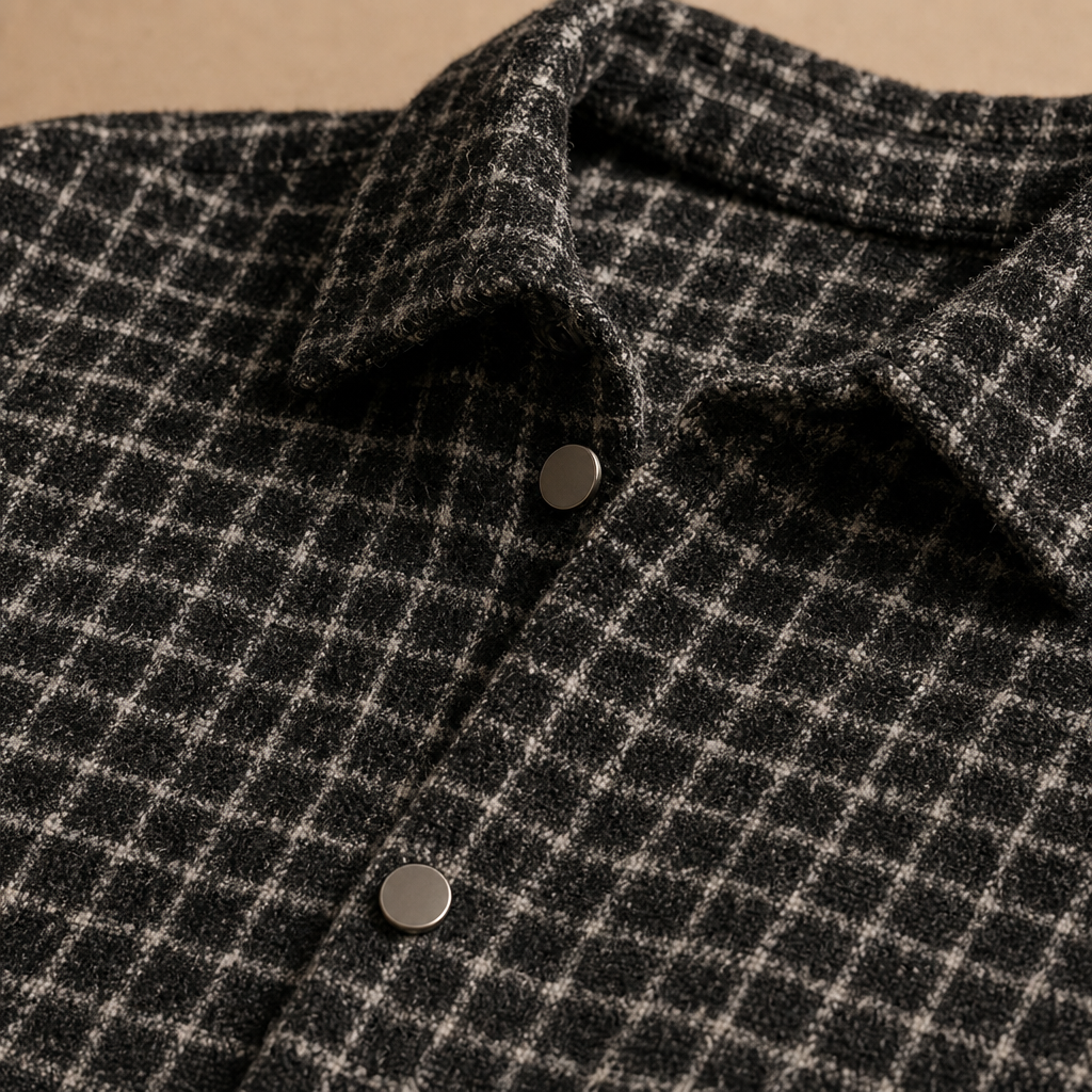 Boone Cotton Tweed Shacket
