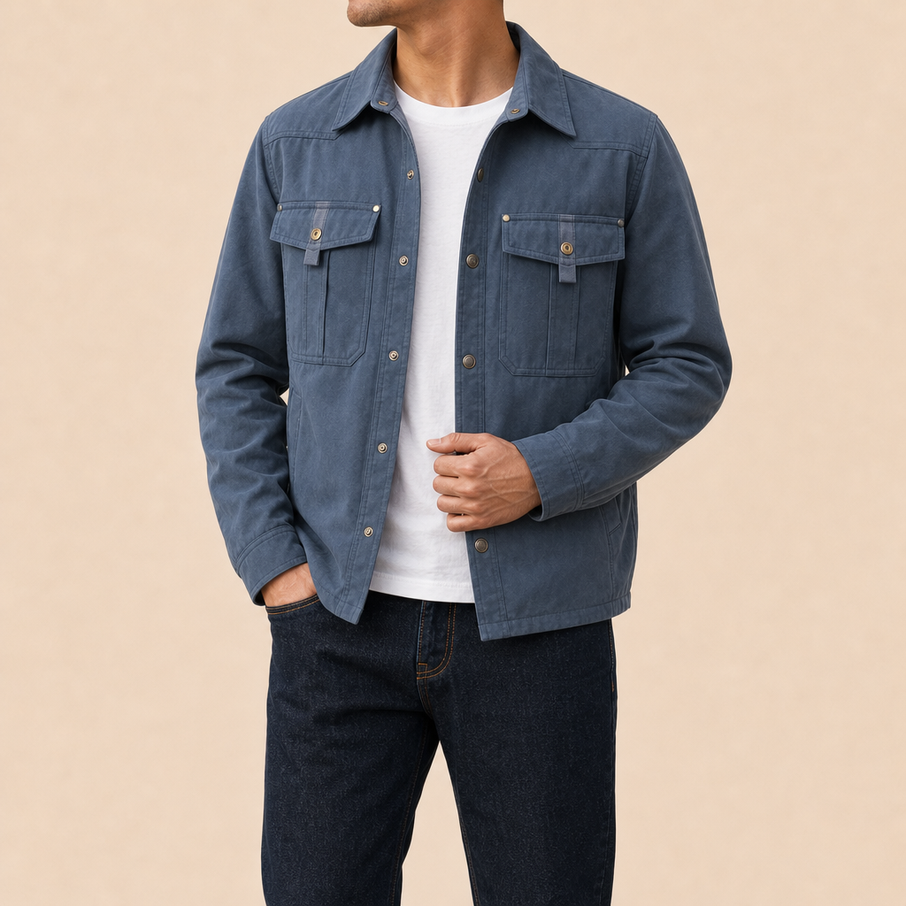 Virgil Flannel-Lined Shirt Jacket