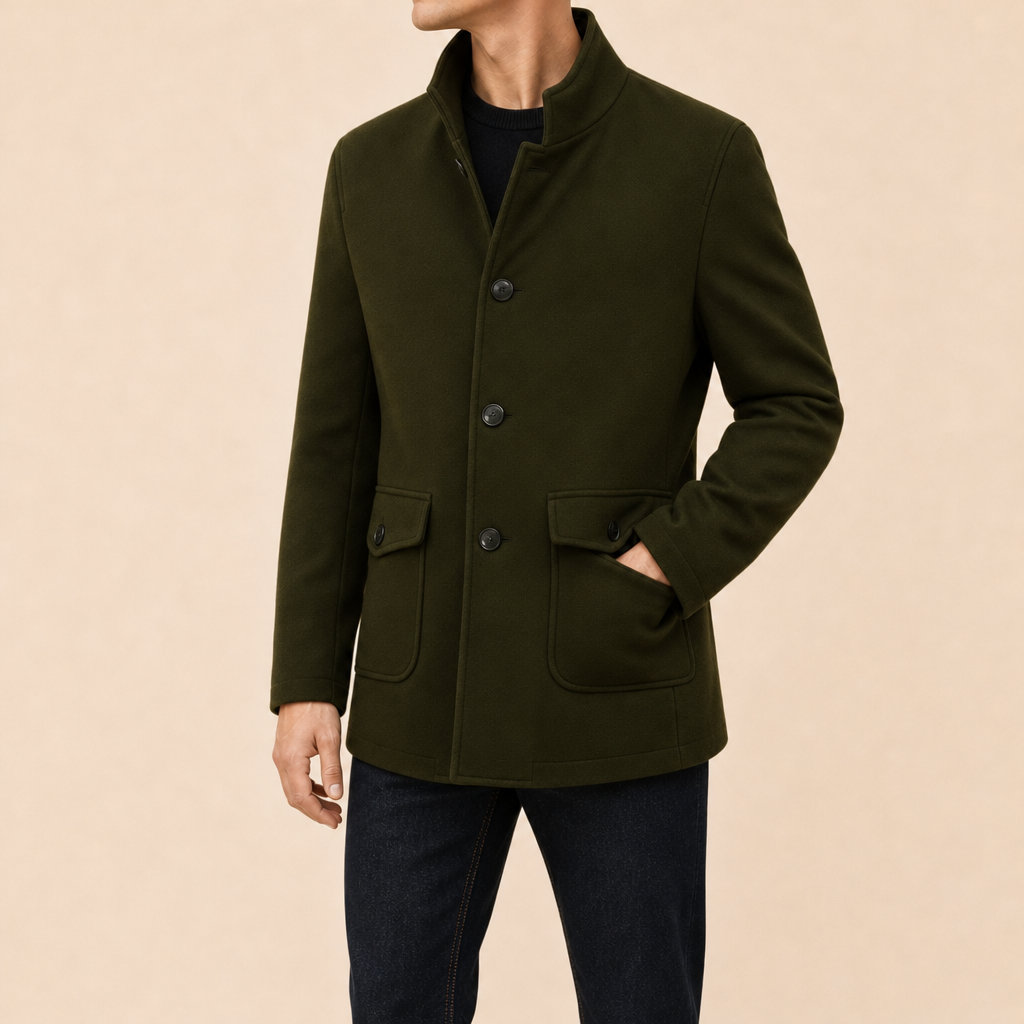 Holden Tailored Wool Coat