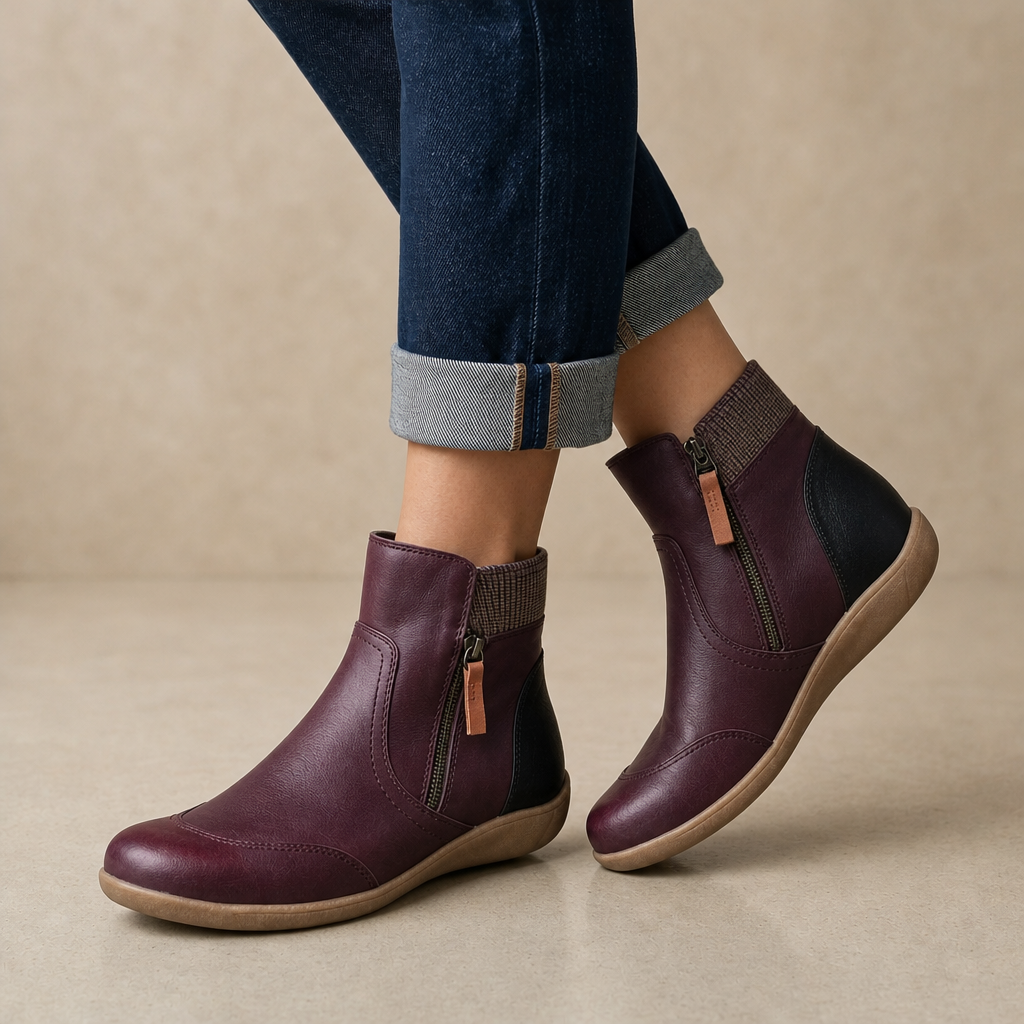 Matilda Orthopedic Leather Boots