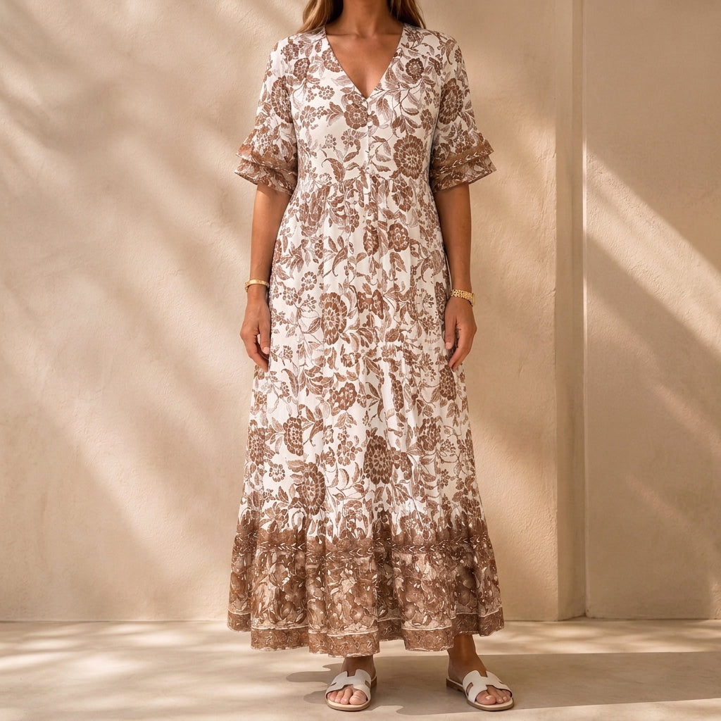 Abilene Tiered Maxi Dress
