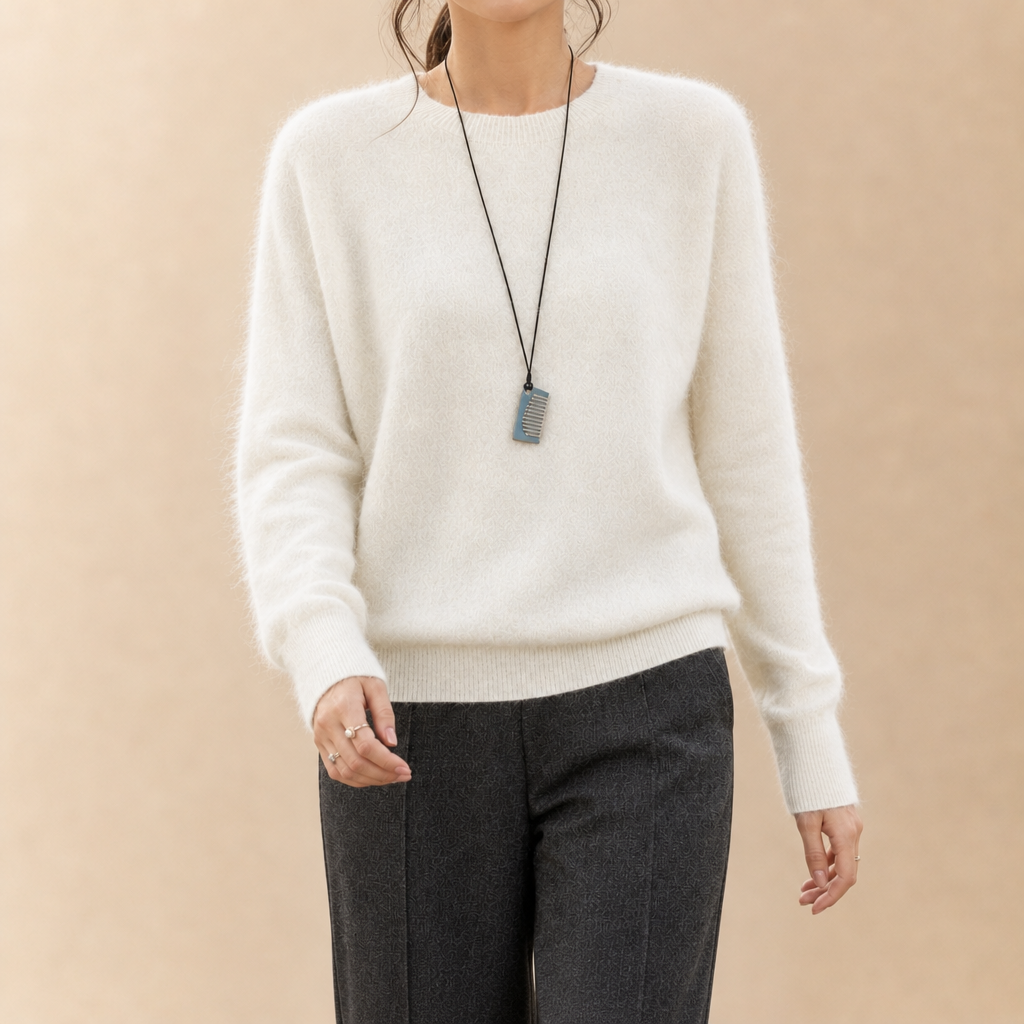 Leona Brushed Cashmere Sweater