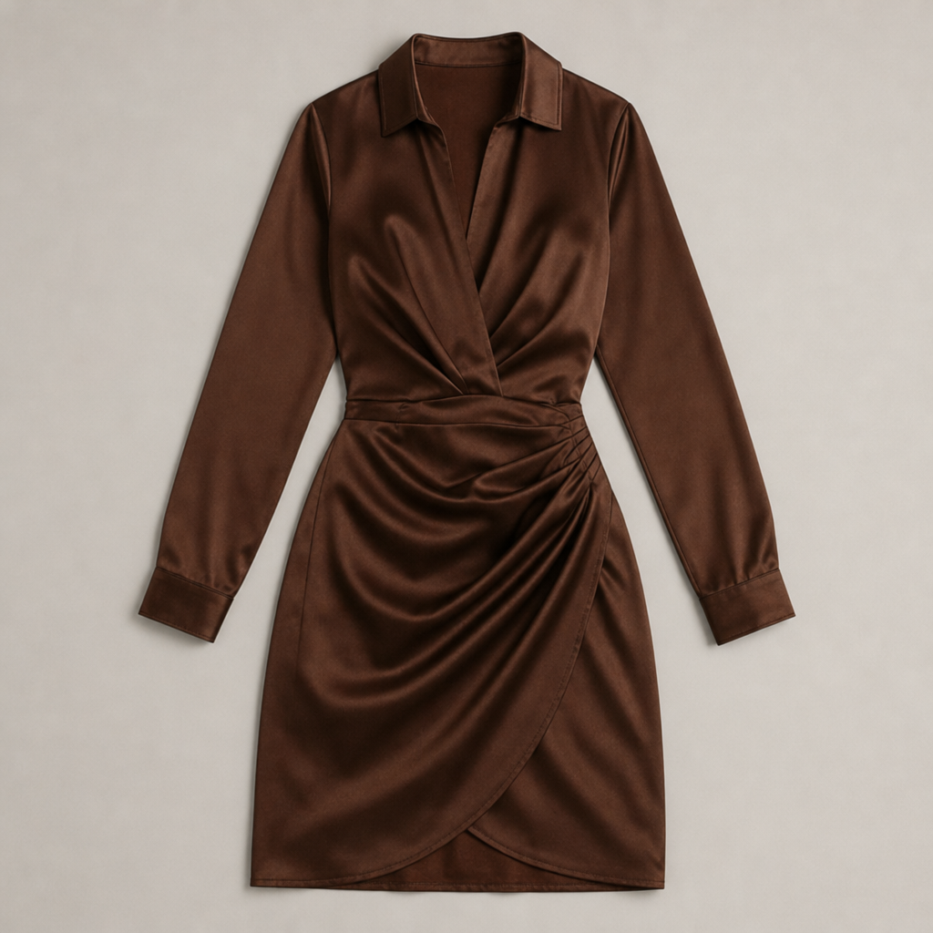 Colette Wrap Mini Dress