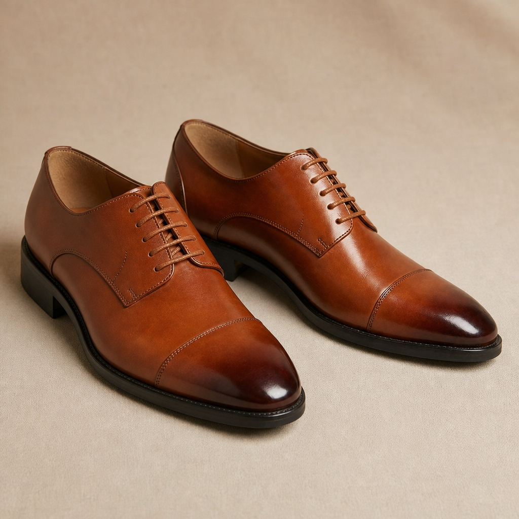 Brooks Leather Oxford Shoes
