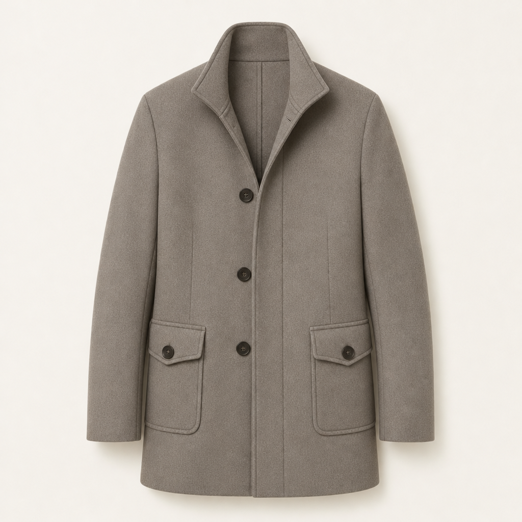 Holden Tailored Wool Coat