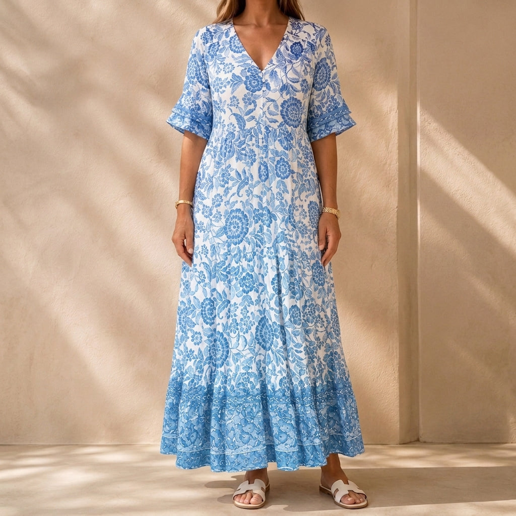 Abilene Tiered Maxi Dress