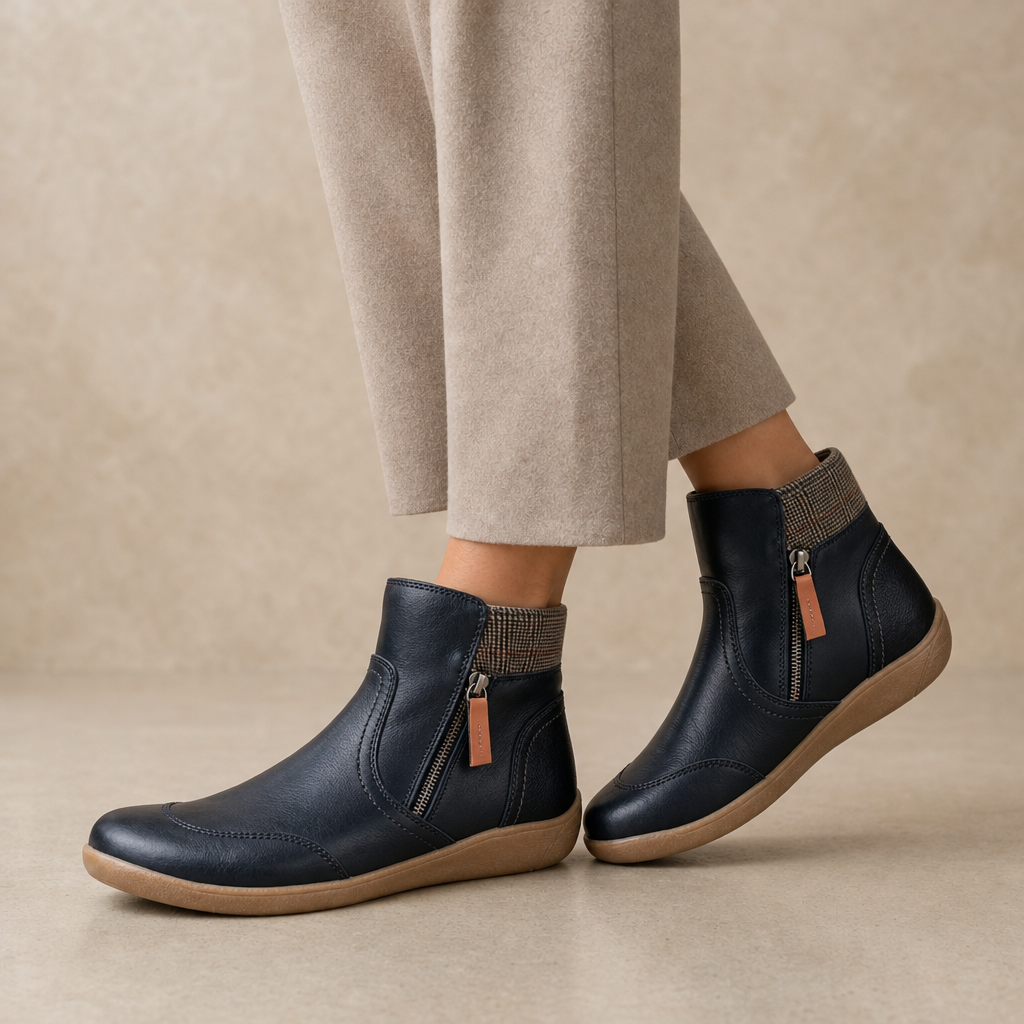 Maren Orthopedic Leather Boots