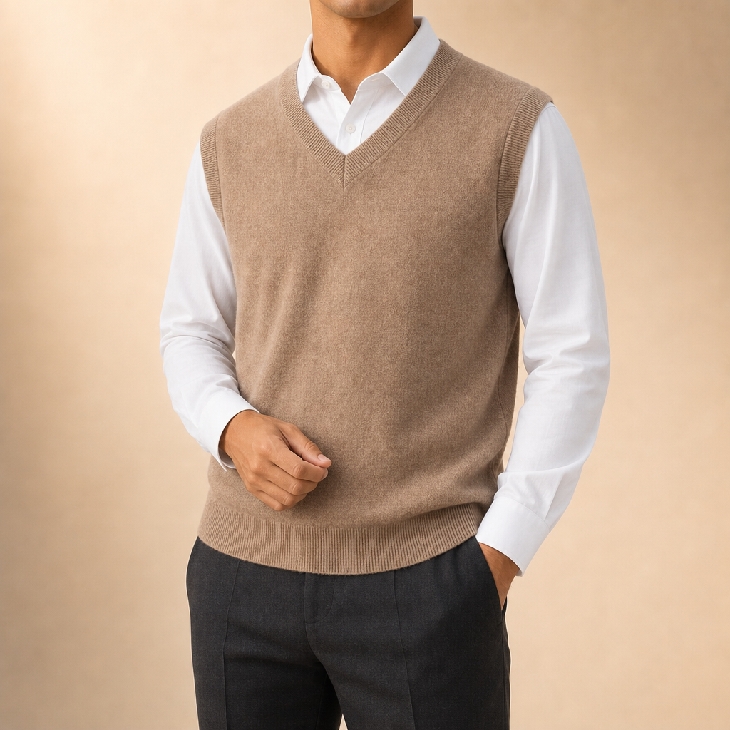 Travis Merino Wool Sweater Vest