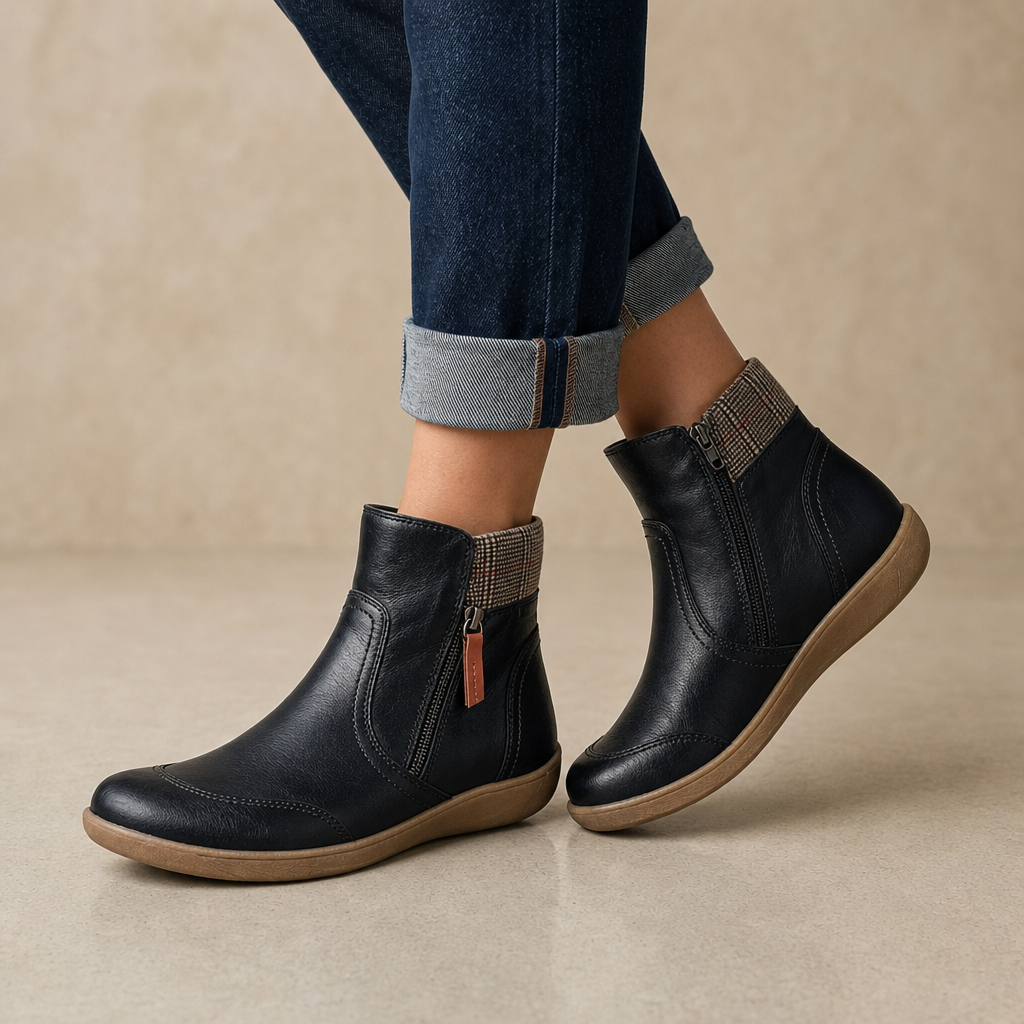 Matilda Orthopedic Leather Boots