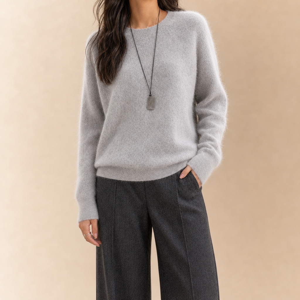 Leona Brushed Cashmere Sweater