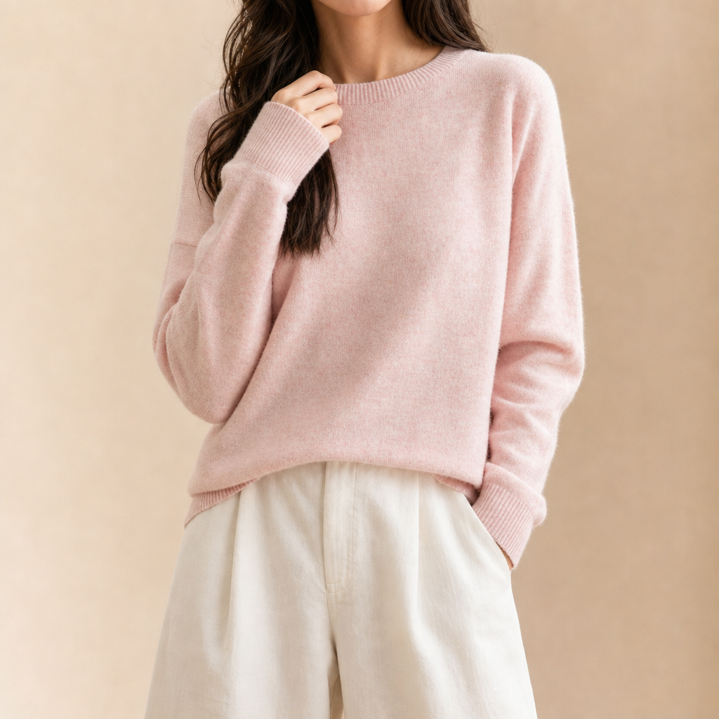Hattie Merino Crewneck Sweater