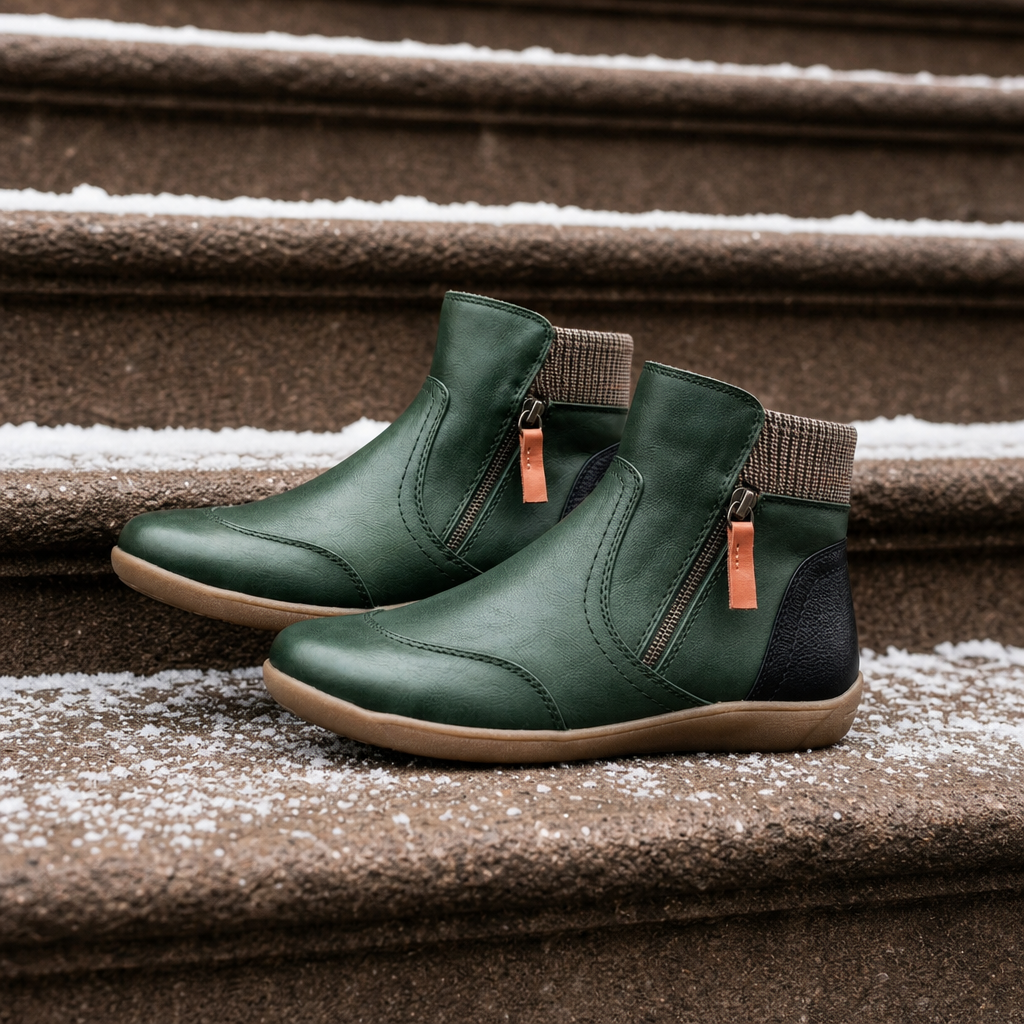 Matilda Orthopedic Leather Boots