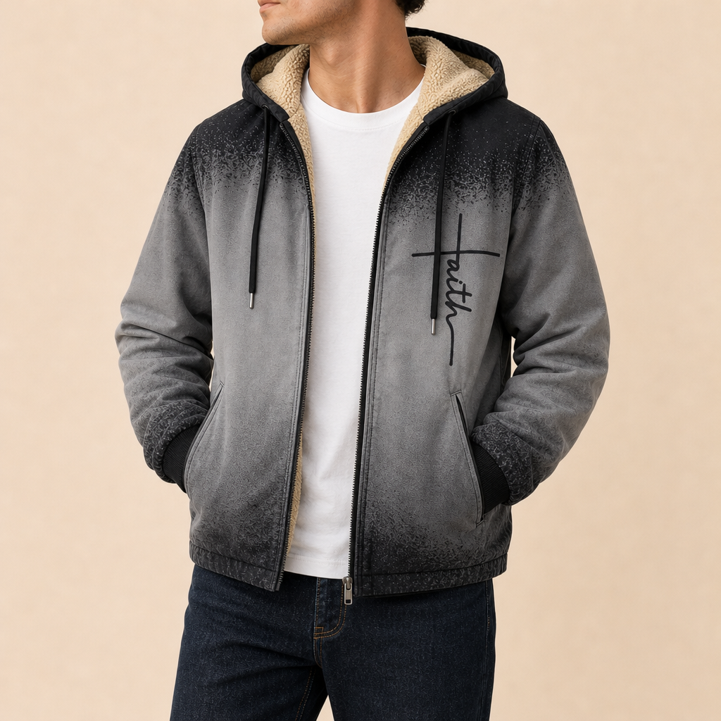 Sutton Plush Lined Zip Hoodie