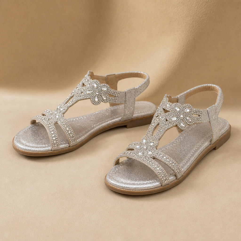 Jessa Embellished Orthopedic Sandals