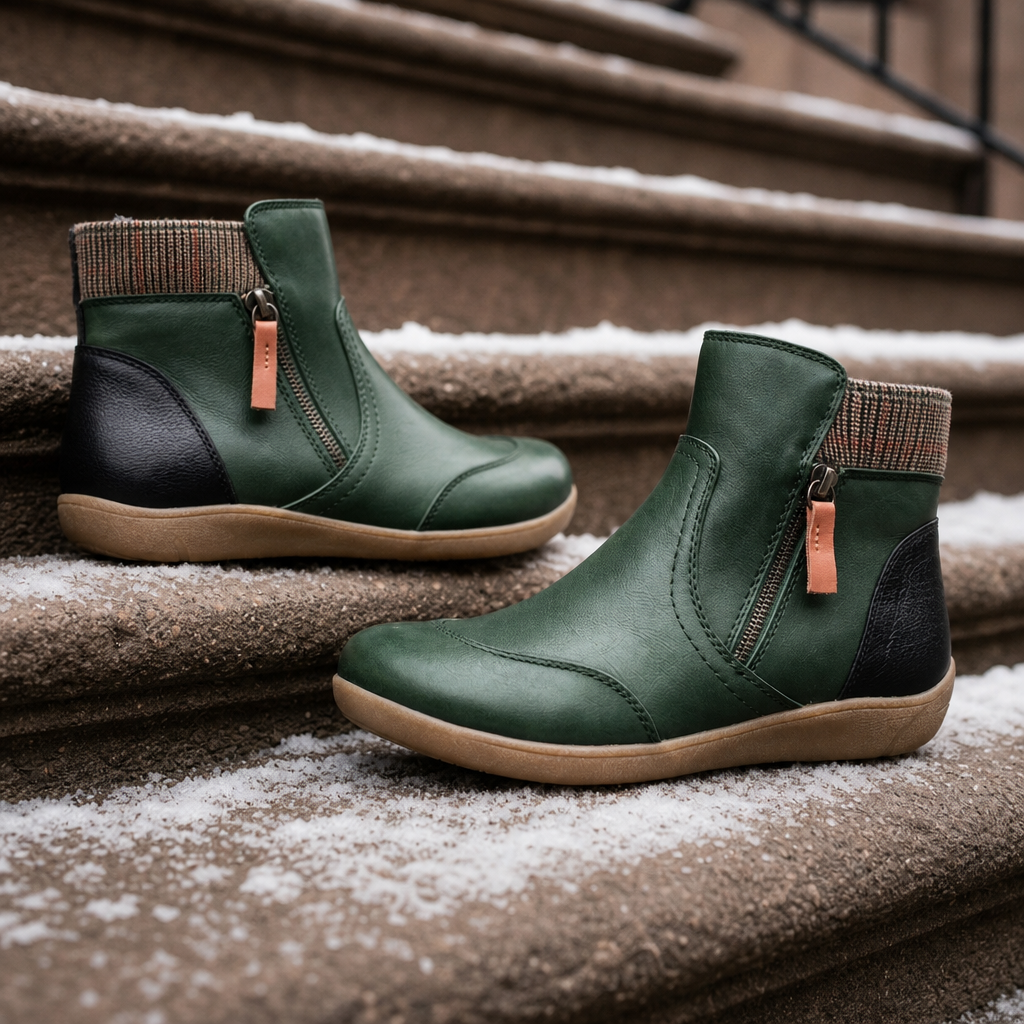 Maren Orthopedic Leather Boots