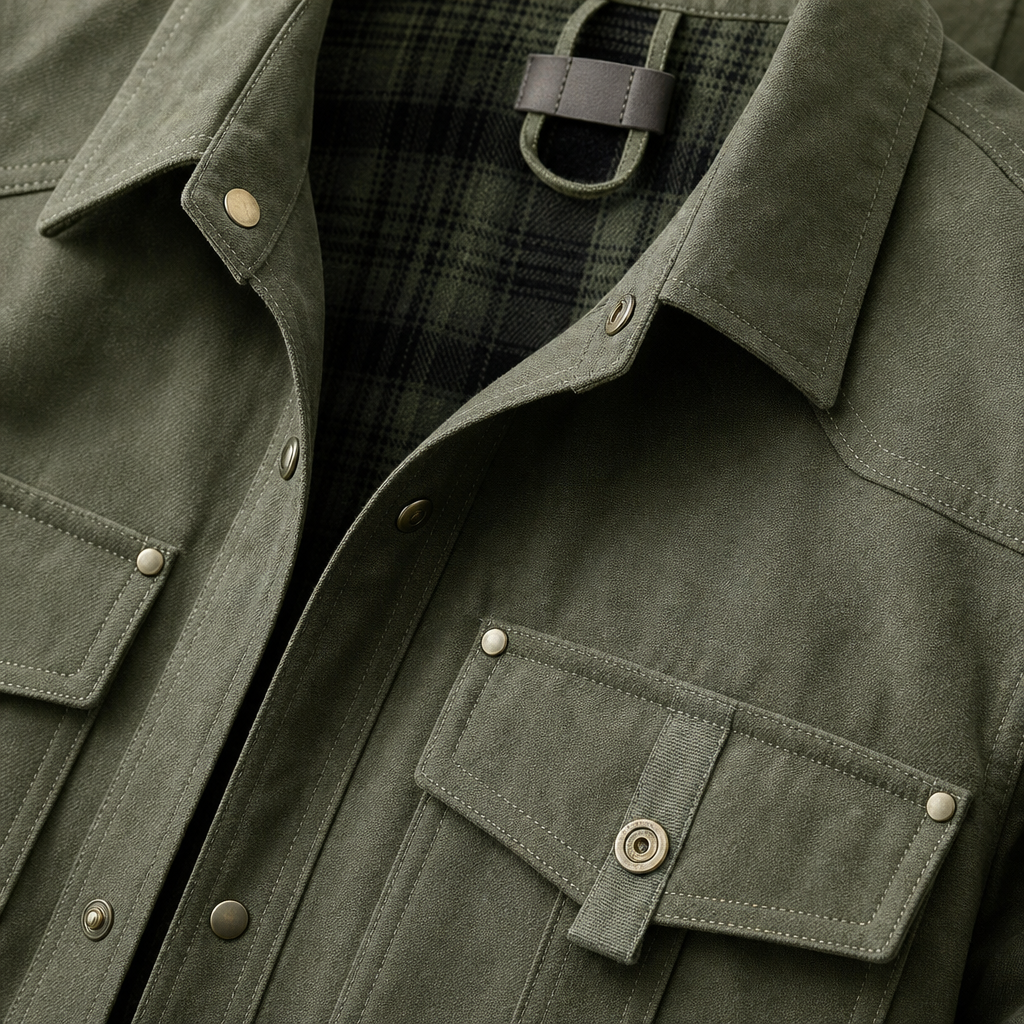 Virgil Flannel-Lined Shirt Jacket