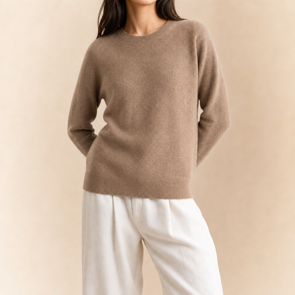 Hattie Merino Crewneck Sweater