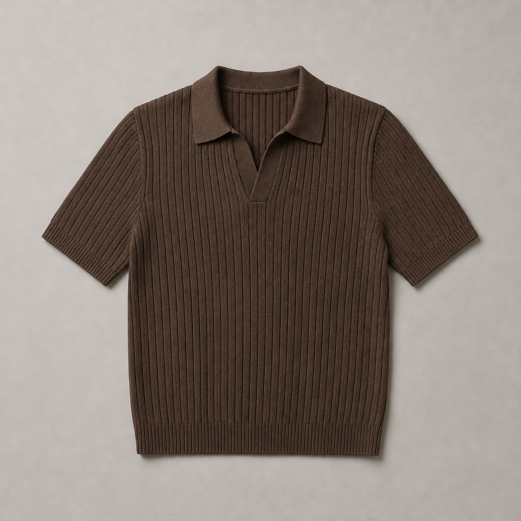 Shane Ribbed Polo