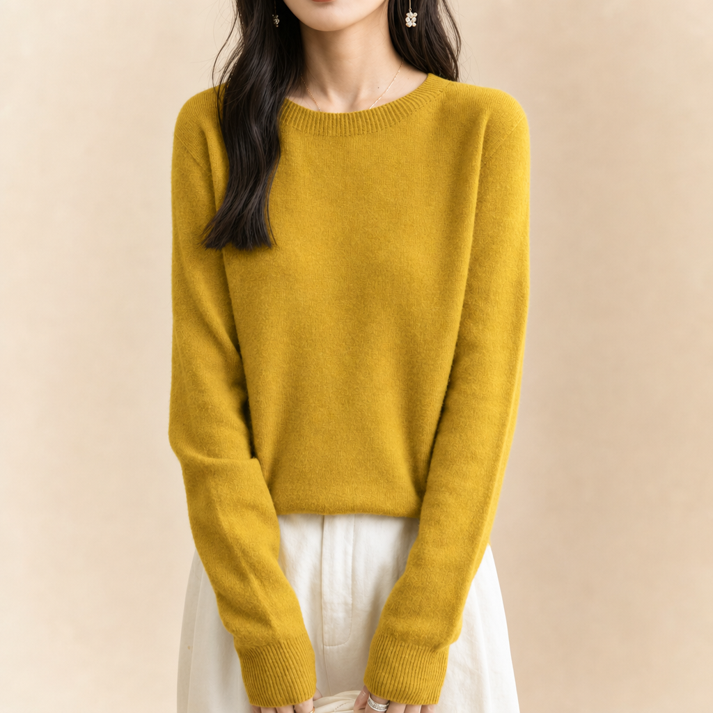 Hattie Merino Crewneck Sweater