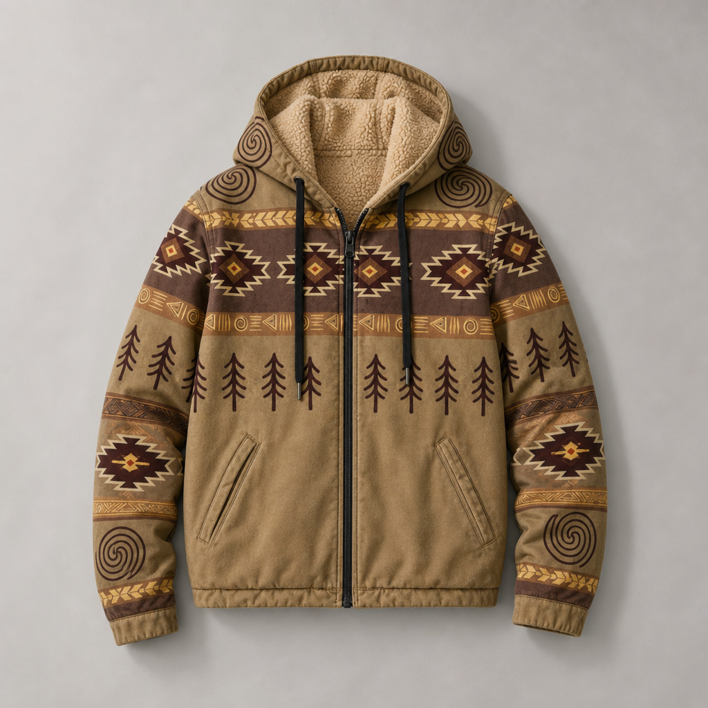 Sutton Plush Lined Zip Hoodie