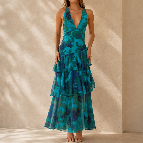 Adeline Tiered Maxi Dress